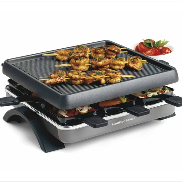 Hamilton Beach electric raclette/party grill - Picture 1 of 6